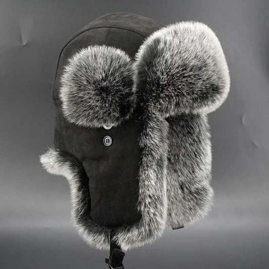 Chic warmth: Ushanka Men's hat